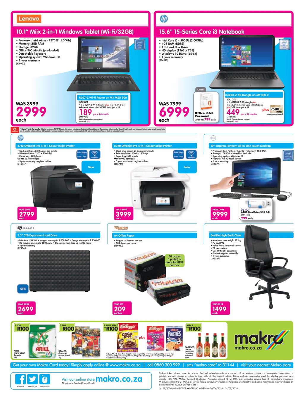 ... the latest Makro specials, weekly catalogue, deals, sales and offers