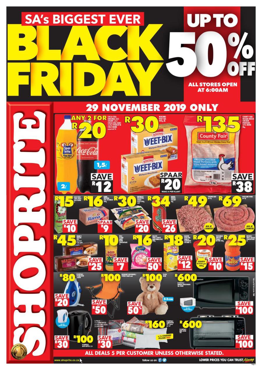 Shoprite Black Friday 2020 Deals & Specials - What Stores Are Having Black Friday Sales In July