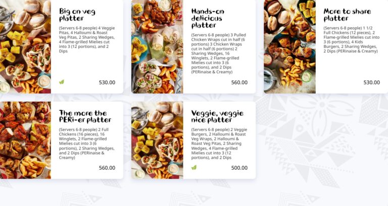 Nando's Menu and Prices South Africa