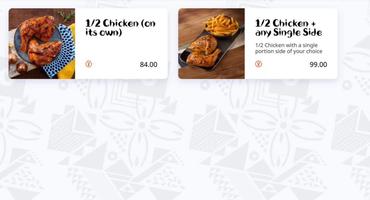 Nando's Menu and Prices South Africa