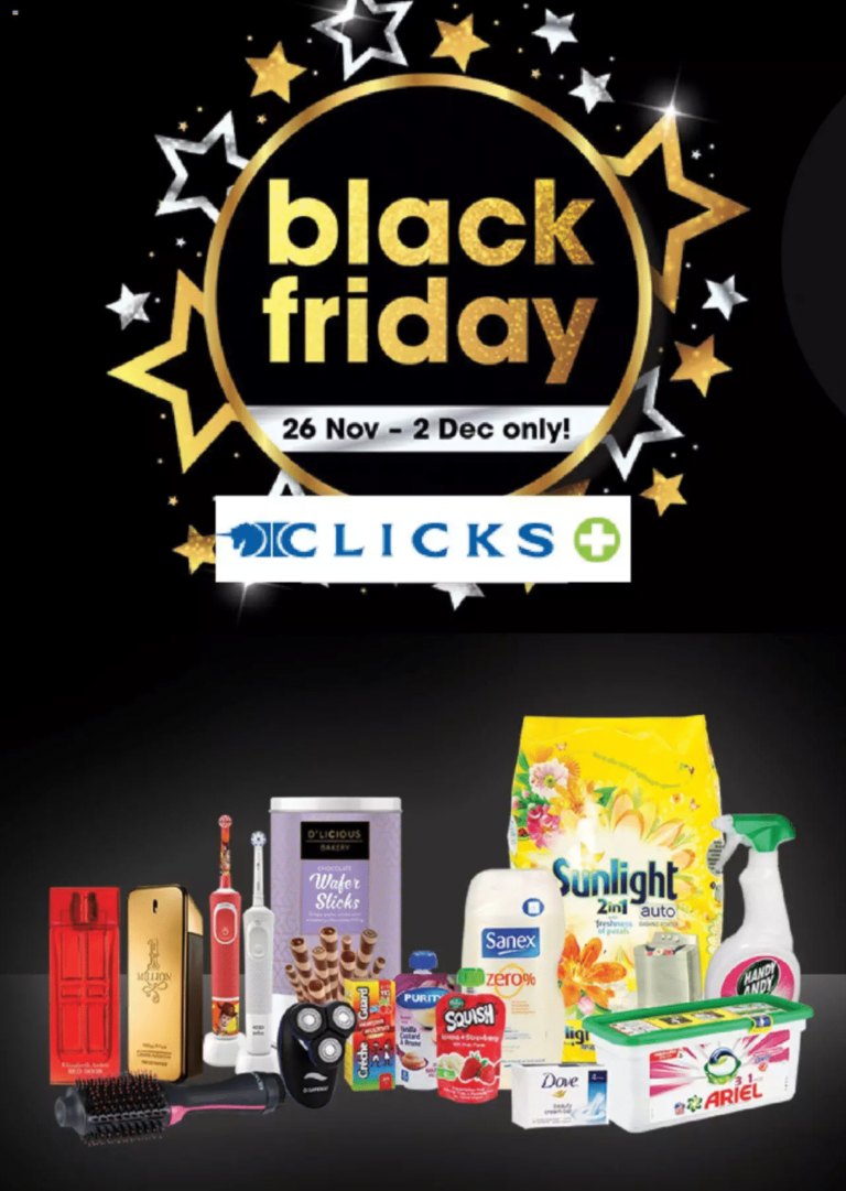 Clicks Black Friday Specials & Deals 2021 - How To Shop For Black Friday Deals