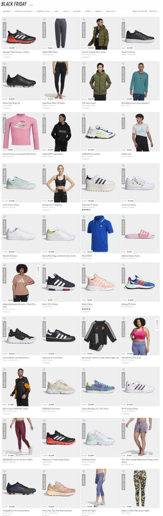 black friday 2022 adidas
