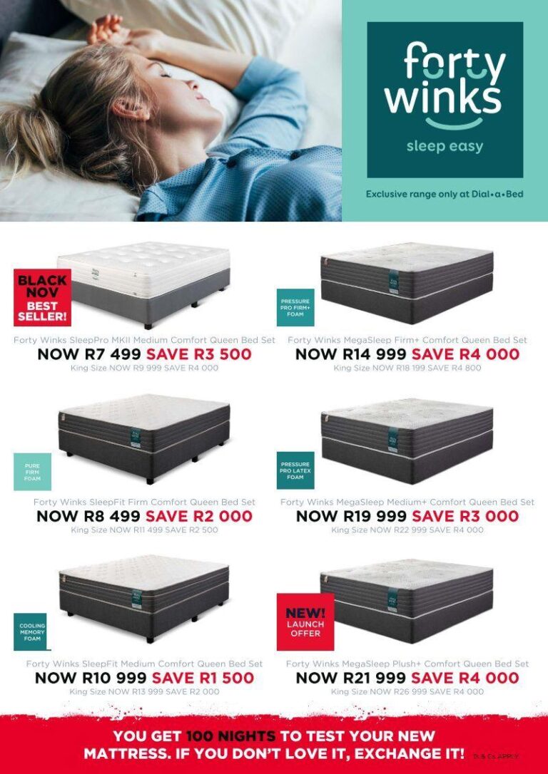 DialABed Black Friday 2023 Deals & Specials