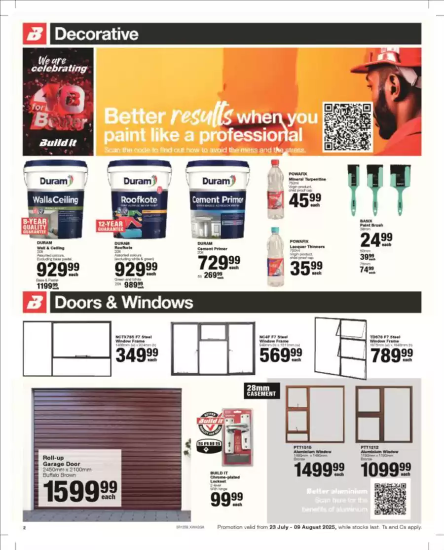 Build It Catalogue 23 July - 9 September, 2025