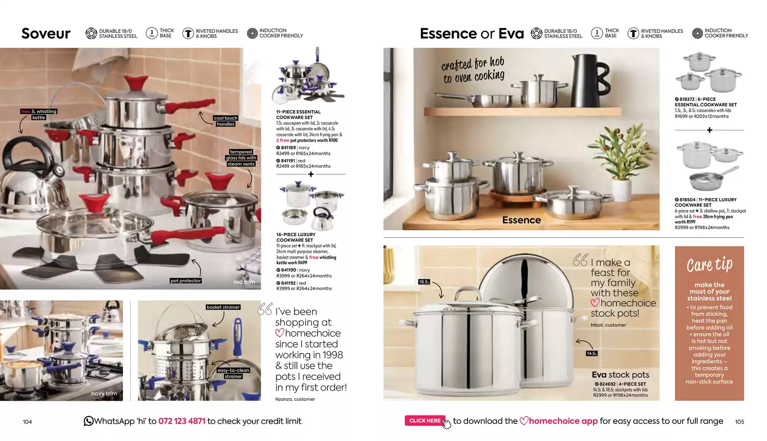 HomeChoice Catalogue 28 July - 25 August, 2025