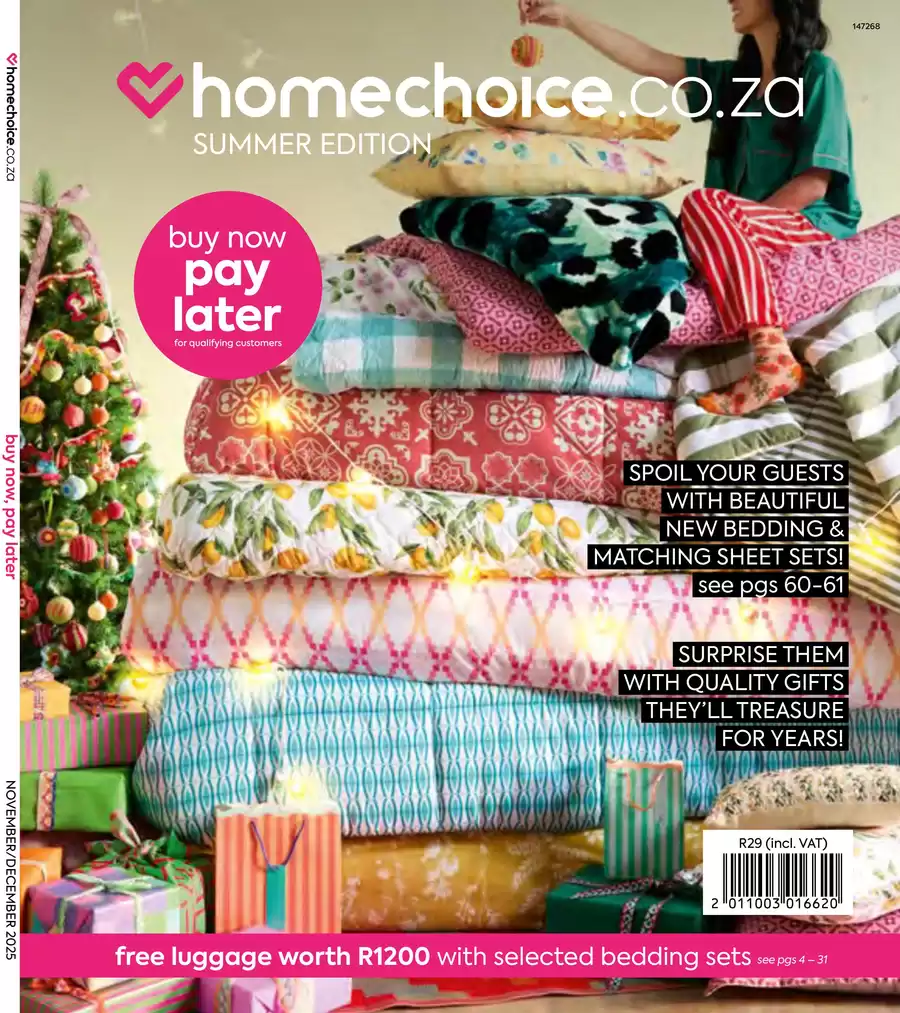 HomeChoice Catalogue 27 October - 30 November, 2025