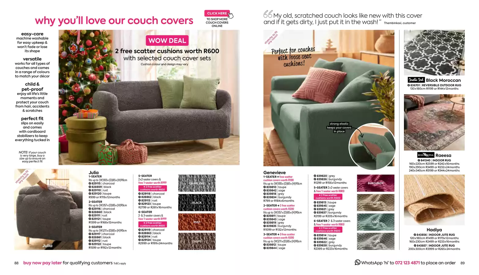 HomeChoice Catalogue 27 October - 30 November, 2025